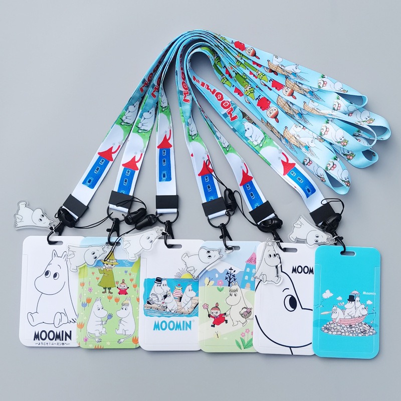Cartoon Moomins Hard Card Hold - Lanyard Badge Holder 评论和价格